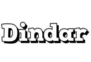 Dindar snowing logo