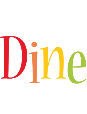 Dine birthday logo