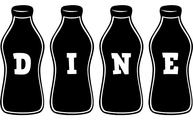 Dine bottle logo