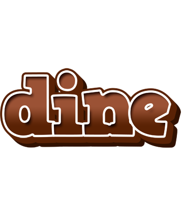 Dine brownie logo
