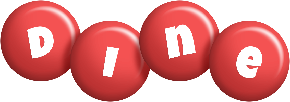 Dine candy-red logo