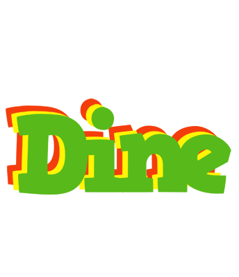 Dine crocodile logo