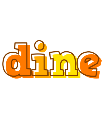 Dine desert logo