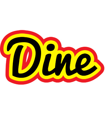 Dine flaming logo