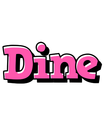 Dine girlish logo