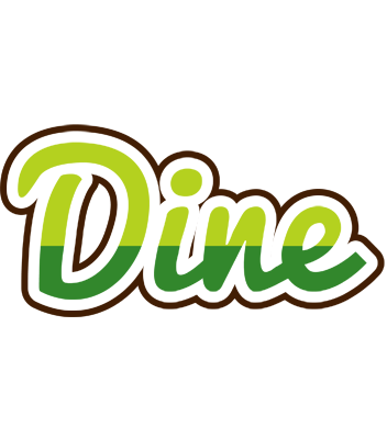 Dine golfing logo