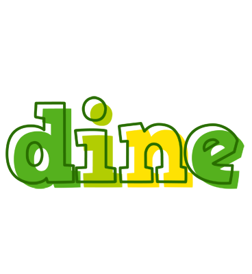 Dine juice logo