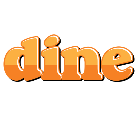 Dine orange logo