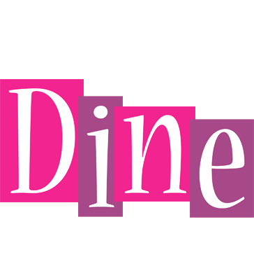 Dine whine logo