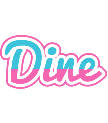 Dine woman logo