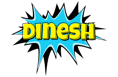 Dinesh amazing logo