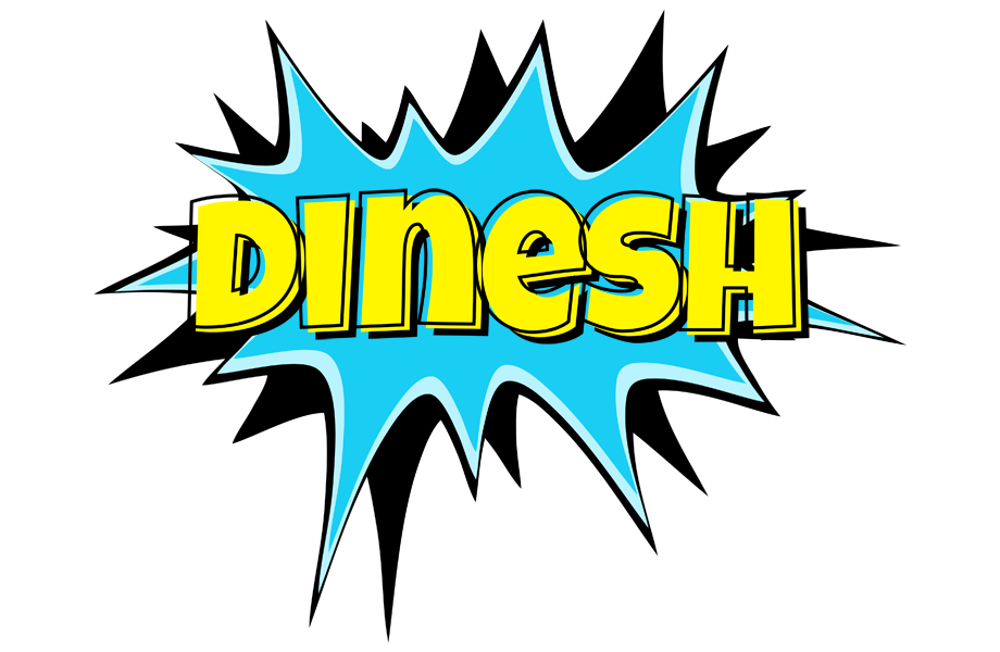 Dinesh amazing logo
