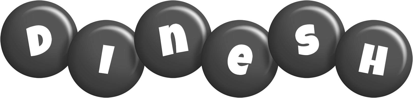 Dinesh candy-black logo