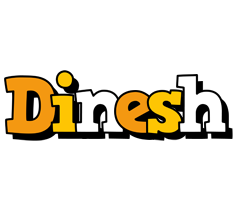 Dinesh cartoon logo