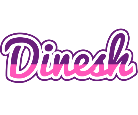 Dinesh cheerful logo