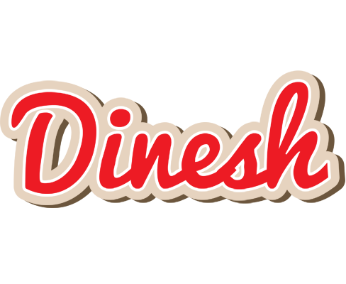 Dinesh chocolate logo