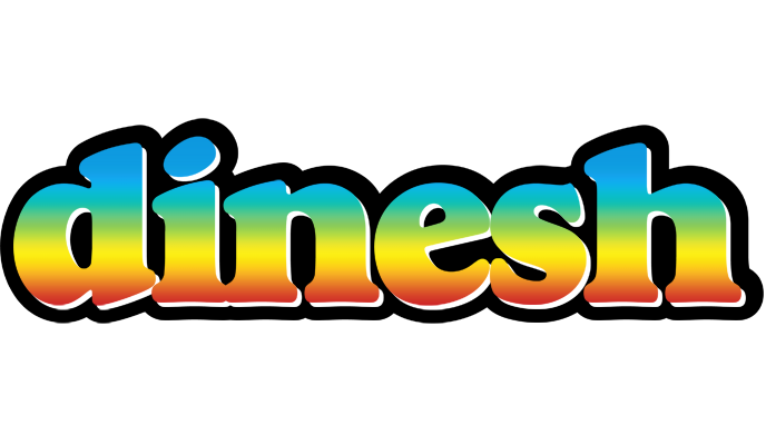 Dinesh color logo
