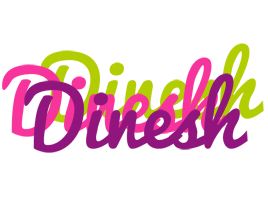 Dinesh flowers logo