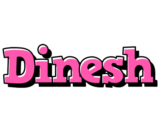 Dinesh girlish logo