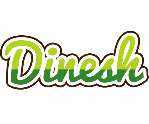 Dinesh golfing logo
