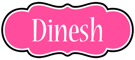 Dinesh invitation logo