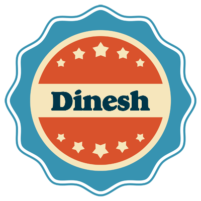 Dinesh labels logo