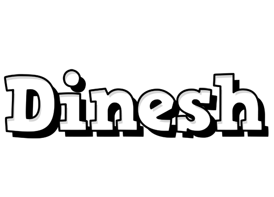 Dinesh snowing logo