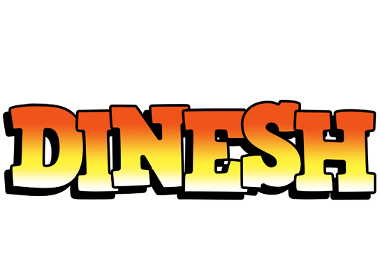 Dinesh sunset logo