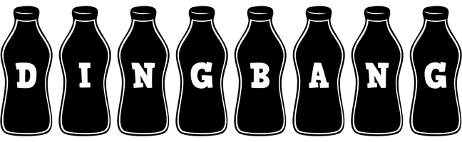 Dingbang bottle logo