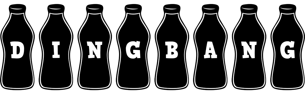 Dingbang bottle logo