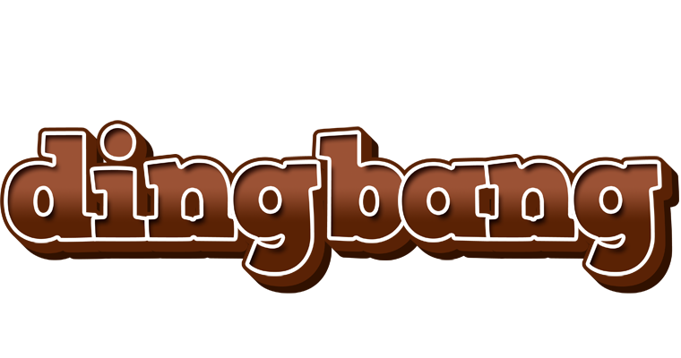 Dingbang brownie logo