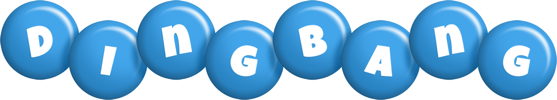Dingbang candy-blue logo