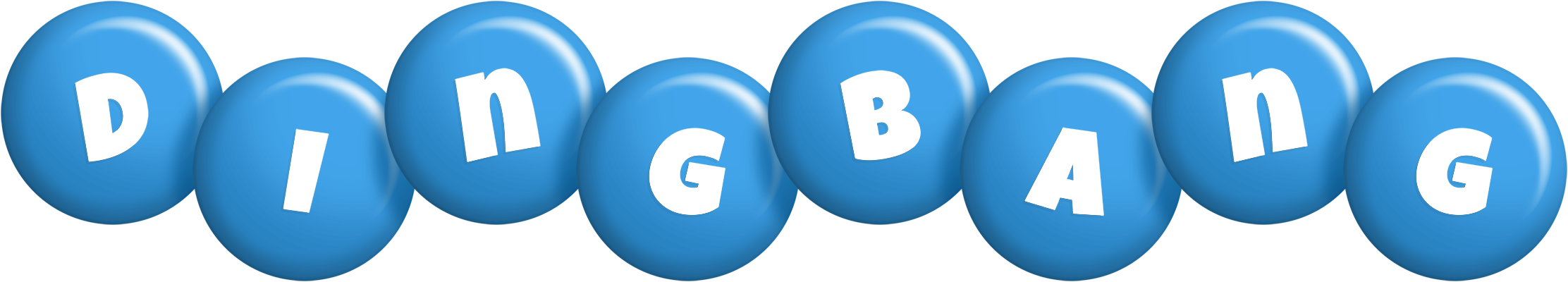 Dingbang candy-blue logo