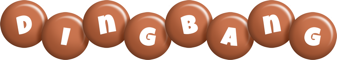 Dingbang candy-brown logo