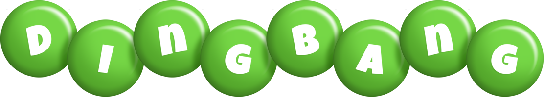 Dingbang candy-green logo