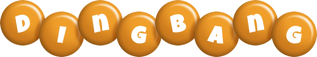 Dingbang candy-orange logo