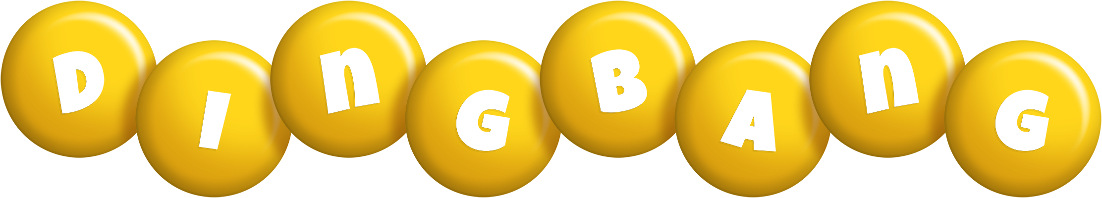 Dingbang candy-yellow logo
