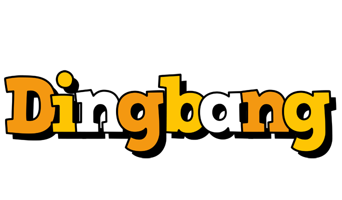 Dingbang cartoon logo