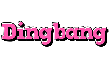 Dingbang girlish logo