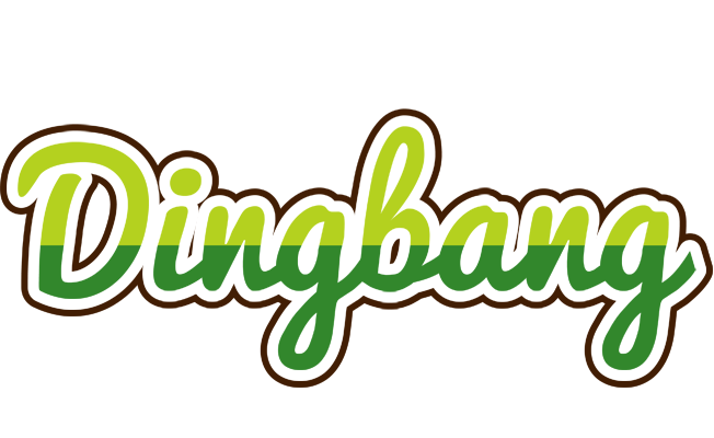 Dingbang golfing logo
