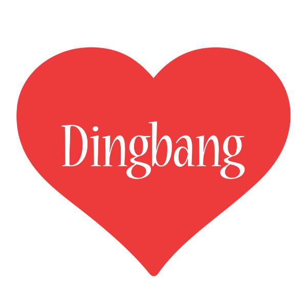 Dingbang love logo