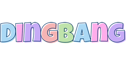 Dingbang pastel logo