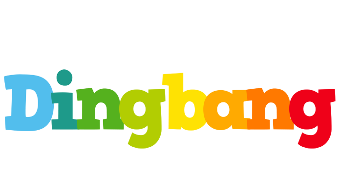 Dingbang rainbows logo
