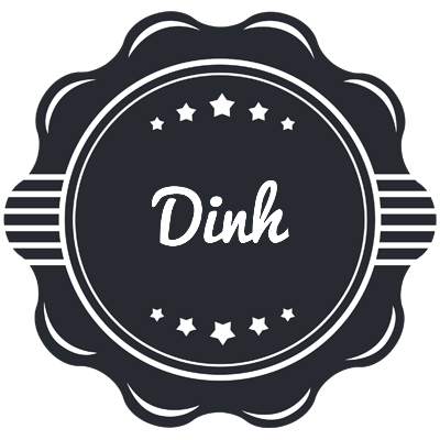 Dinh badge logo