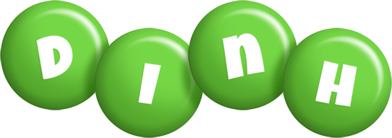 Dinh candy-green logo