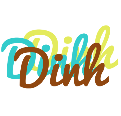 Dinh cupcake logo