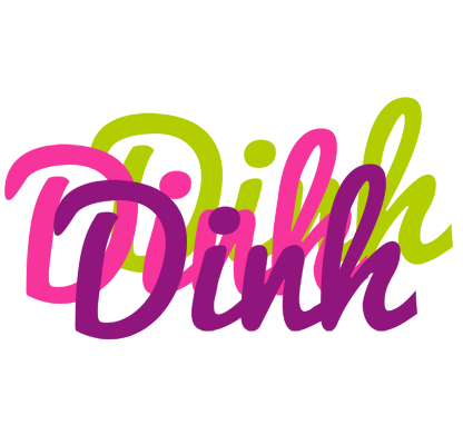 Dinh flowers logo