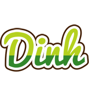 Dinh golfing logo