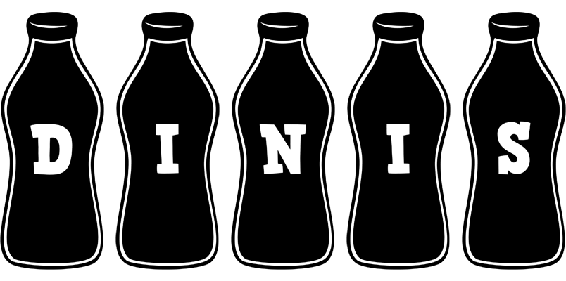 Dinis bottle logo