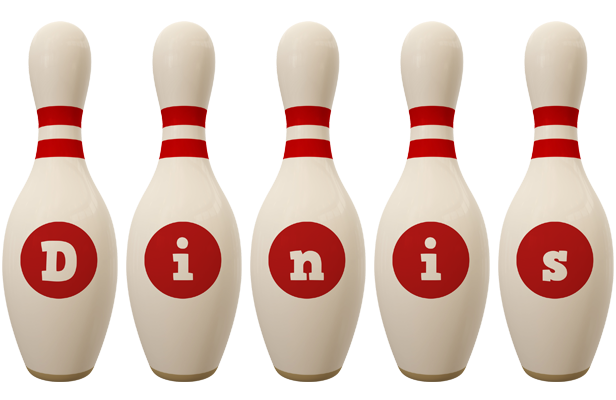 Dinis bowling-pin logo